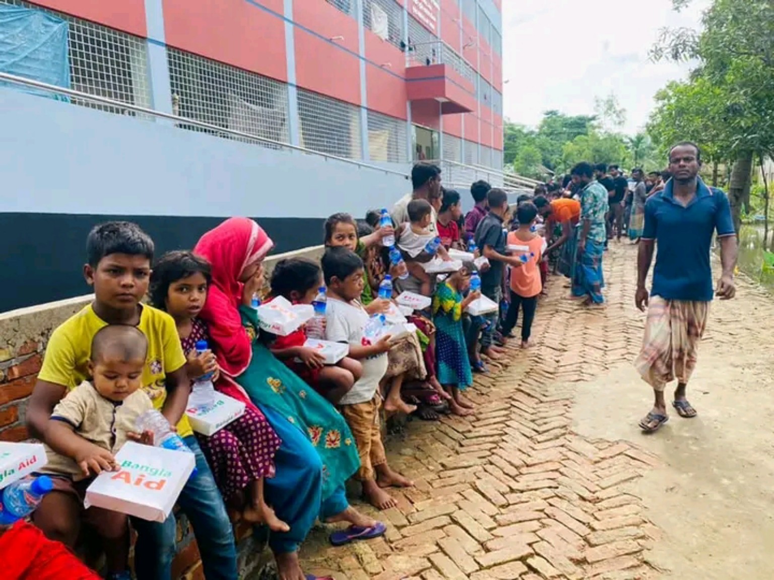 Children receiving support packages